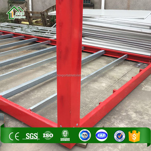 SANDWICH panel prefab steel structure folding 20ft 40ft container house maurice - Product Image 5