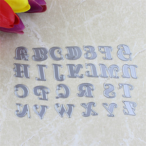 La <span class=keywords><strong>migliore</strong></span> Vendita di Alfabeto del Mestiere del Metallo di Taglio Muore per Scrapbook - Product Image 1