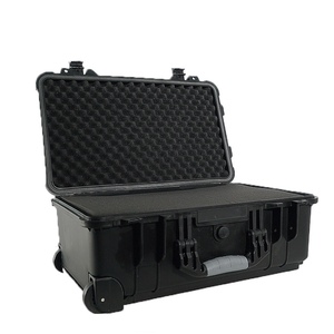 Scatola di immagazzinaggio di viaggio protettiva impermeabile in PP carrello di plastica cassetta degli attrezzi in schiuma scatola di plastica carrello rigido - Product Image 3