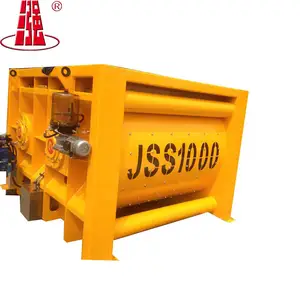 JS 1000 de doble eje obligatoria mezclador de concreto de descarga de Mixer1000 litro