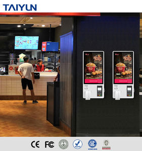24 inch touch screen self payment <span class=keywords><strong>the</strong></span> order kiosk wall mounted kiosk with thermal printer - Product Image 2