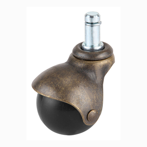 Wbd <span class=keywords><strong>muebles</strong></span> giratoria cuello agarre vástago de bola de latón de cobre tipo rueda - Product Image 3