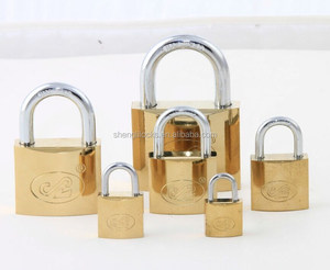 CHEAP GOLD PLATED ARC TYPE <strong>PAD</strong> <strong>LOCK</strong> - Product Image 1
