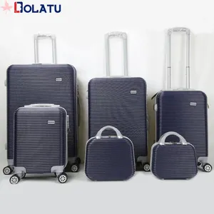 2024 thiết kế mới bán buôn dễ dàng để cơ động 3 mảnh hành lý đặt màu sắc tươi sáng hành lý du lịch mở rộng vali cho chuyến đi