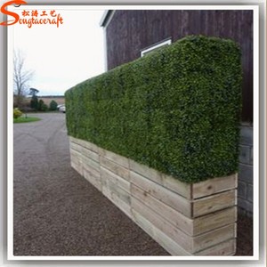 Clôture en plastique de haute qualité, 50 m, fausses plantes évidés en bois de boxer artificiel pour la décoration de la tour et du jardin - Product Image 3