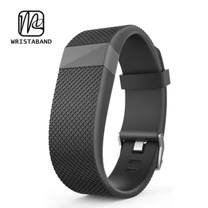 High Quality fitbit smart watch band rubber silicone watch band strap for Fitbit Charge Hr