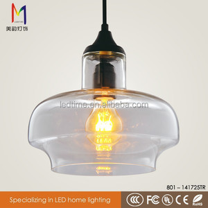 Lámpara de <span class=keywords><strong>cristal</strong></span> al por mayor edison light pendant con ce rohs para el hogar hotel cafetería - Product Image 1