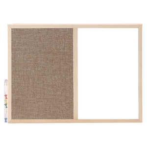 WD11 Modello Magnetico di Pino Con Cornice <span class=keywords><strong>In</strong></span> <span class=keywords><strong>Legno</strong></span> Mezza <span class=keywords><strong>Bacheca</strong></span> di Sughero Mezza Lavagna Bordo Combinazione - Product Image 2