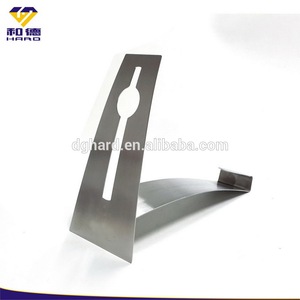 de estilo europeo de metal de una sola botella de <span class=keywords><strong>vino</strong></span> tinto con los titulares de acabado cepillado - Product Image 3