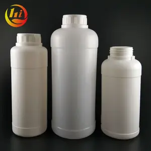 Botella de plástico de hdpe con tapa transparente, botella de fertilizante de 1000 ml, 500ml, 32 oz