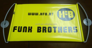 Alta calidad PET impresión personalizada fútbol Bandera de desplazamiento - Product Image 2