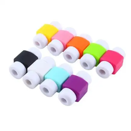 New Multicolor USB Charger Cable Saver Protector for Apple For iPhone 5 5s 6 Plus 7 7 plus