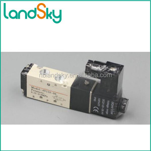 LandSky 5 port 2 position hochdruck 3 wege-magnetventil 4V120 M5 Interne pilot exteranl pilot port größe M5 - Product Image 5