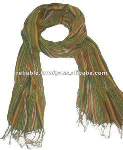 Bufanda Elástica de Viscosa y Rayón para Mujer, Accesorio Tradicional de Invierno y Primavera, Marca VISBBK, Tacto Suave, Longitud Media, Talla Personalizada - Product Image 2