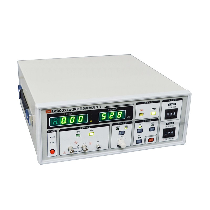 LW-2686 электролитический конденсатор с алюминиевой крышкой, тестер утечки 0-200 в 0-500V автоматического измерения напряжения электронный тестер
