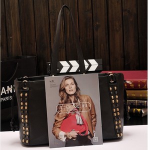 les femmes en cuir <span class=keywords><strong>de</strong></span> <span class=keywords><strong>grande</strong></span> <span class=keywords><strong>marque</strong></span> 2015 casual <span class=keywords><strong>sac</strong></span> <span class=keywords><strong>à</strong></span> <span class=keywords><strong>main</strong></span> avec le crâne - Product Image 6
