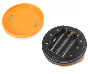 Lanterna Solare Portatile a 3 LED da 180 Lumen, Verde Brillante, Certificata IP67, per Escursionismo, Campeggio, Pesca e Uso Esterno - Product Image 3