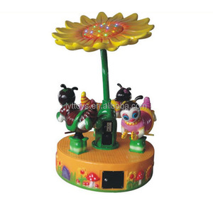 สวนสนุกเด็กกลางแจ้งคริสมาสต์เมอร์รี่ไปรอบม้าหมุน - Product Image 2