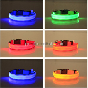 QQPET Wunderschönes LED-Haustier licht LED-Halsband Licht LED-Blitz Hunde halsband - Product Image 2