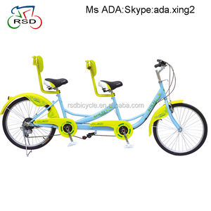 Bicicletta Tandem per Famiglia a <span class=keywords><strong>3</strong></span> Posti, Bici Tandem alla Moda a Due Posti, Biciclette Tandem Economiche per 2 Persone in Vendita - Product Image 5