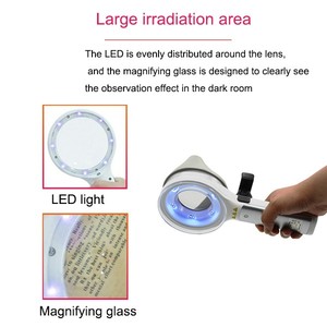 Kn-9000b lâmpada médica veterinária, teste de pele e diagnóstico de luz dermatológica de madeira com uba & luz led - Product Image 3