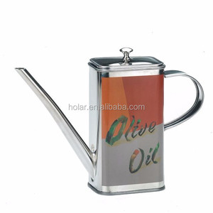 [Holar] Taiwan Made Stainless Steel Food-Grade Edible Oil Container Cruet Kitchen Tools Olive Oil <b>Pot</b> - Product Image 3