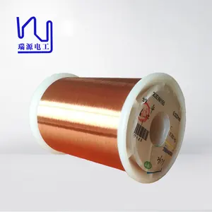 Coil Wire 0.02mm Enamelled Round Copper Wire For Coil High Purity Copper Insulated Solid IEC/JIS/NEMA Polyurethane 155/180 CN TIA Carton