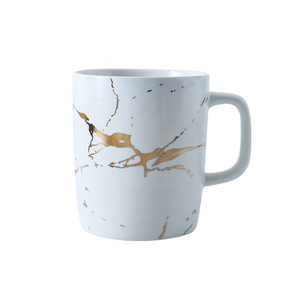 Prodotti per la casa antico moderno turco di colore oro bianco porcellana tazza di caffè e piattino - Product Image 5