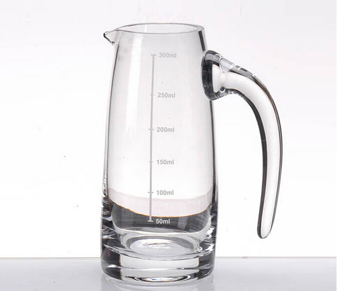 Wholesale bulk crystal wine measure glass decanter