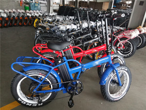 500W pieghevole fat tire pieghevole bici elettrica per la vendita e della bici della bicicletta