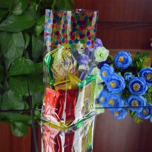 PLA OPP miếng vải hình tam giác Túi Bopp đáy vuông Giấy bóng kính túi của nhựa đóng gói tùy chỉnh giấy bóng kính Túi - Product Image 4