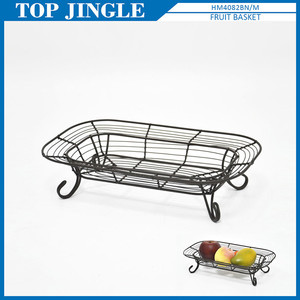 Deft design <b>rectangular</b> standing sliver <b>basket</b> for fruit - Product Image 2