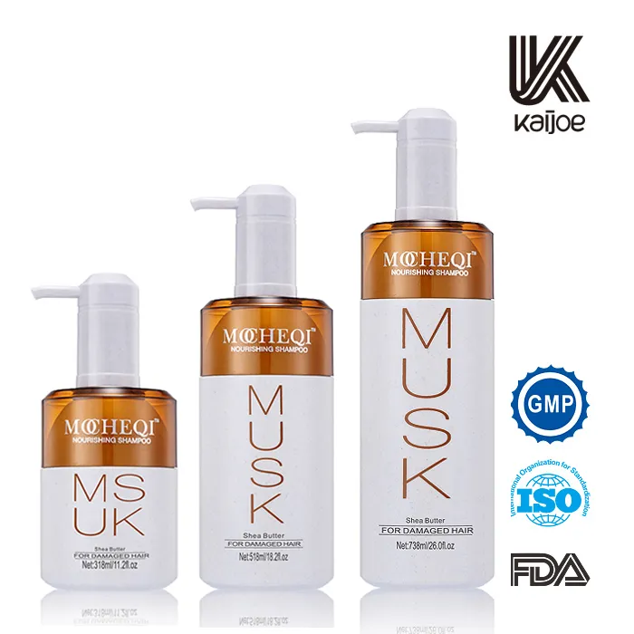 Private label organic moisturizing and silky hair shampoo brands(750ml)