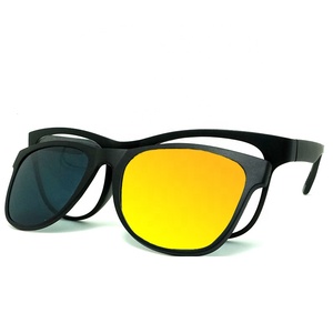 نظارات بمشبك مغناطيسي عصرية مستقطبة <span class=keywords><strong>Ultem</strong></span> شعار مخصص ألوان متنوعة-جودة عالية أسود أزرق ذهبي أحمر أصفر كمبيوتر - Product Image 3