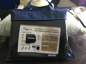 Gel Lumbar Support Cushion, Comfortable <strong>Backrest</strong> <strong>Pillow</strong> for Office Chair - Product Image 6