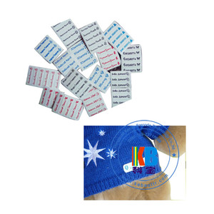 Étiquette de code-barres QR, impression, thermoscellage, étiquette de soin, blanche, thermocollante, étiquette de nom pour vêtements - Product Image 3