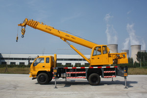 Venta caliente 10 ton hydrauiic telescópica mini piso construcción grúa para la venta - Product Image 1