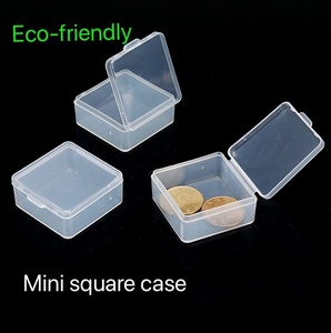 High-End Customised Recyclable PP Plastic Case <strong>Mini</strong> <strong>Storage</strong> <strong>Box</strong> Jiangsu 39x39x18mm for Small Things - Product Image 4