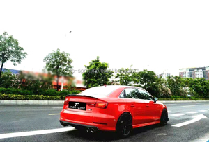 Jc Sportline caliente A3 fibra de carbono trasero Spoiler baul Wing para Aud <span class=keywords><strong>i</strong></span> 2013UP - Product Image 3
