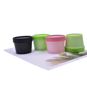 Mẫu miễn phí nhà máy Giá Rỗng cơ thể bơ Container 50ml 100ml nhựa cấp thực phẩm PP Ice Cream Jar - Product Image 4