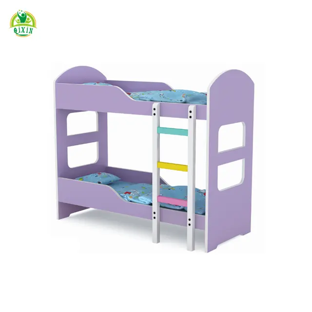 Wooden furniture kids double bed/ children bunk beds/ kids bunk beds QX-197D