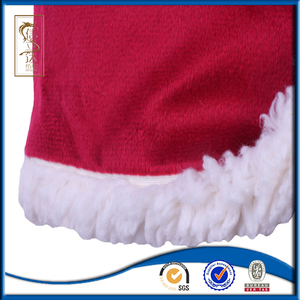 Doble capa de felpa polar pesadilla antes de Navidad manta snuggie throw rojo - Product Image 1