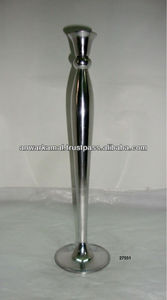 Aluminium Candle <b>Stands</b> Silver Taper Candle Holders <b>With</b> Shiny Polish Decorative for Home <b>Table</b> Top Living Room & Bed Room - Product Image 2