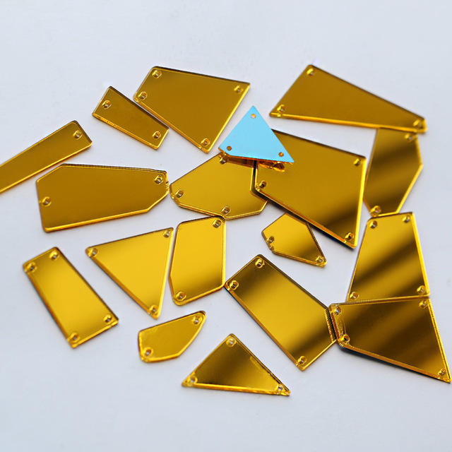 สีเหลืองทองผสม