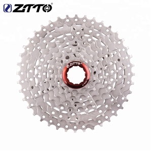 Pièces de vélo de montagne durables ZTTO, <span class=keywords><strong>cassette</strong></span> <span class=keywords><strong>8</strong></span> <span class=keywords><strong>vitesses</strong></span> <span class=keywords><strong>11</strong></span>-40T, roue libre en acier, pièces de vélo pour vélo de montagne M410 K7 X4 - Product Image 2