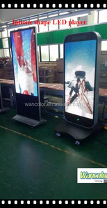 モバイル広告p3ledスクリーン屋内iphone形状ledディスプレイ - Product Image 1