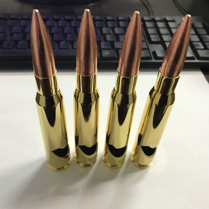 Metallo personalizzato una volta sparato vero proiettile involucro d'oro 50 calibro apribottiglie proiettile - Product Image 5