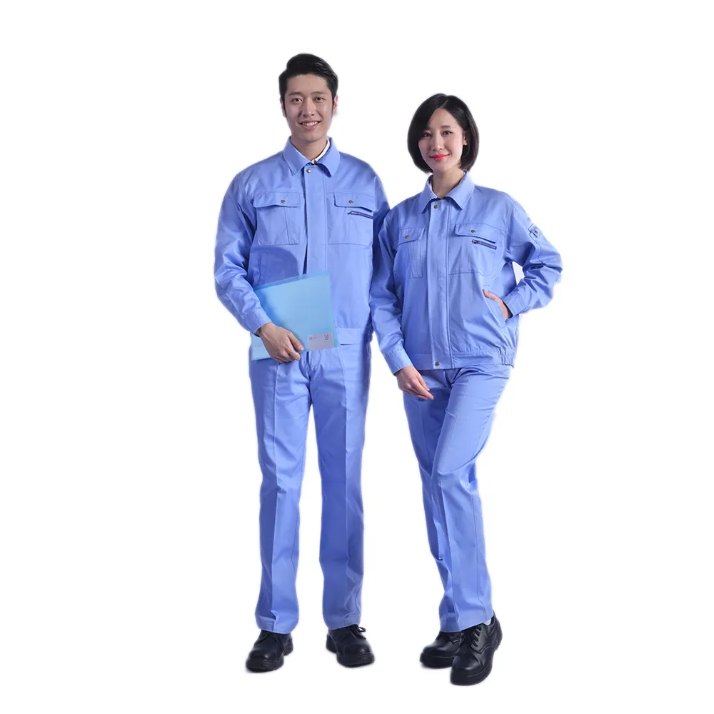 Uniforme de travail en polyester 65 coton, tissu 35, uniforme officiel de travail pour hommes, ensemble de veste d'ingénierie