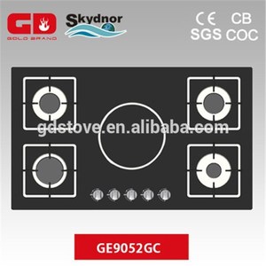 conveniente de gas y la estufa eléctrica para la estufa de vidrio nuevo modelo con cocina de glp de gas de tipo - Product Image 1