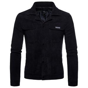 shopify Spring New Korean <strong>Mens</strong> Casual <strong>Jacket</strong> <strong>Corduroy</strong> Slim <strong>Jacket</strong> - Product Image 4